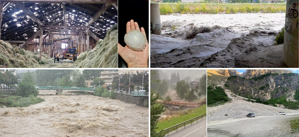 Ondate di calore, tempeste, alluvioni e la più grande grandinata mai documentata in Alto Adige: il punto sull'estate 2023